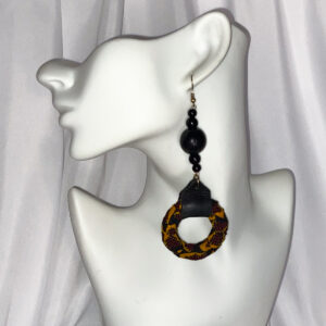 Ankara Nights Statement Earrings