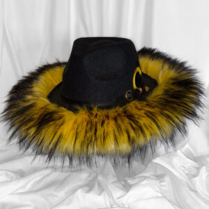 Busy Bumble Bee Fur Fedora