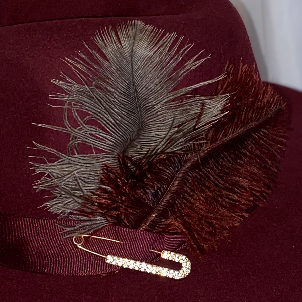 Burgundy Blaze Fedora - Image 8