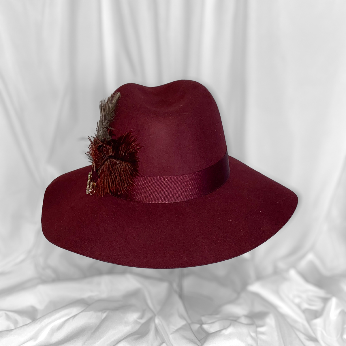 Burgundy Blaze Fedora - Image 7