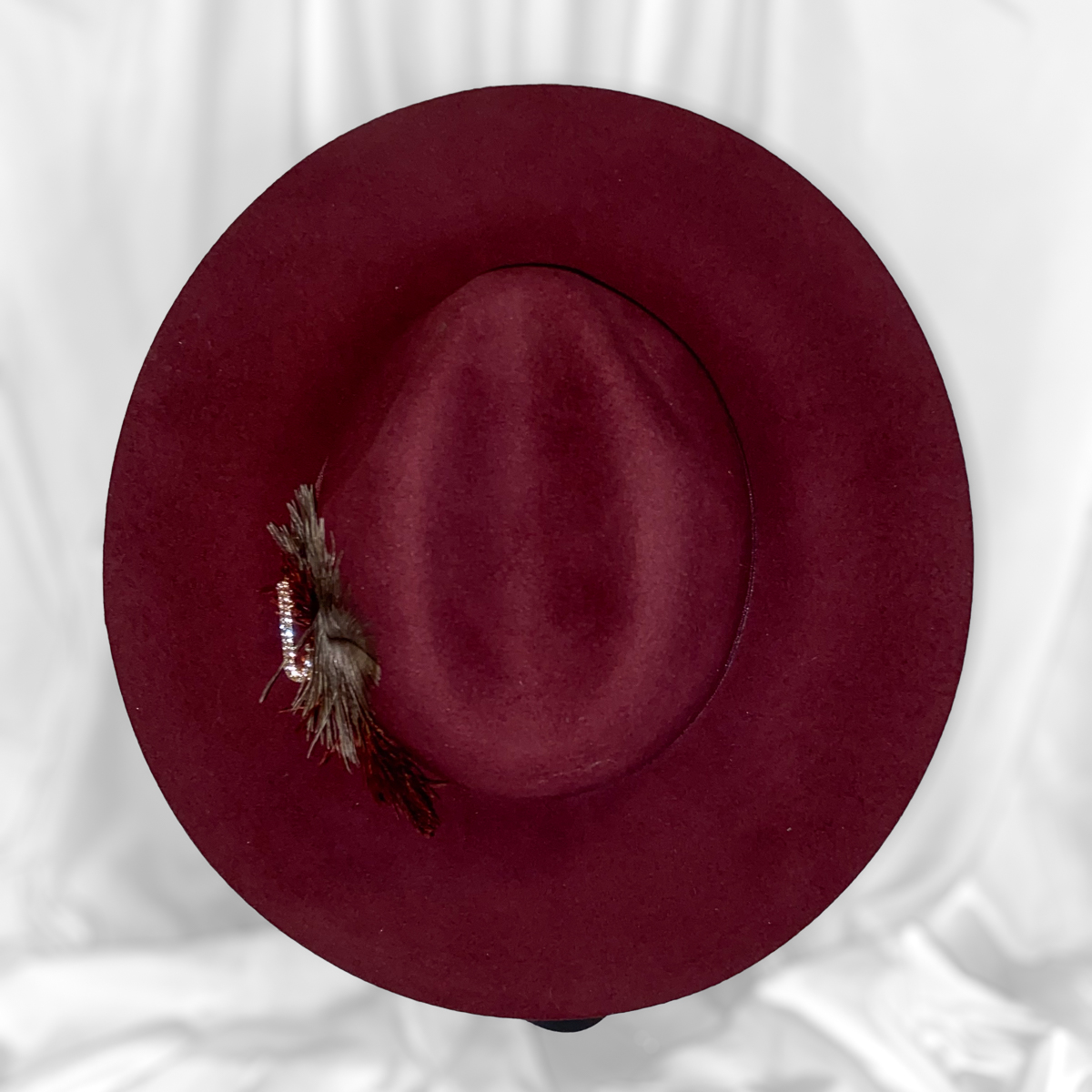 Burgundy Blaze Fedora - Image 5