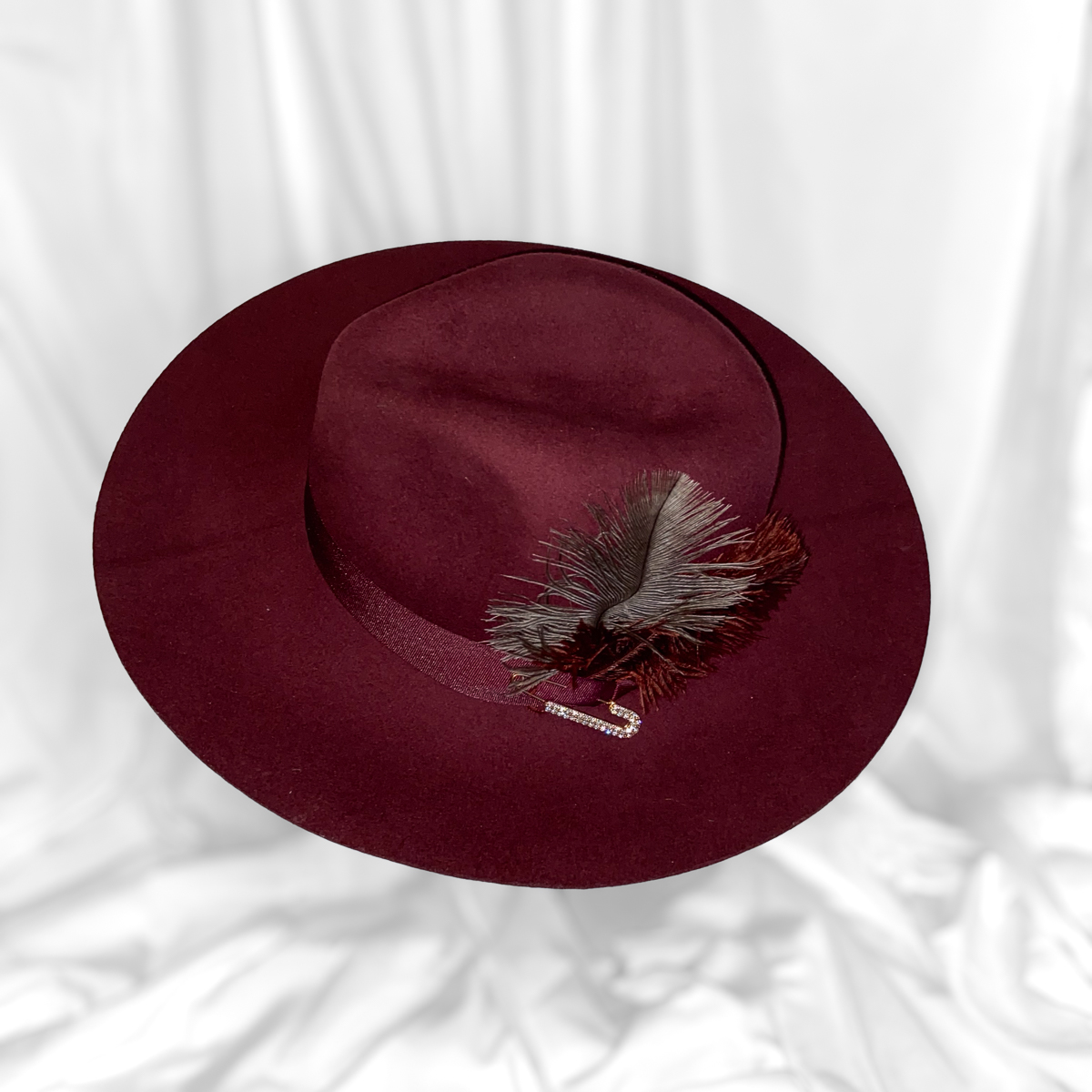 Burgundy Blaze Fedora - Image 4